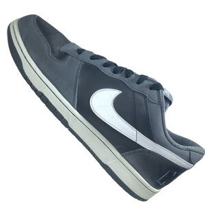 Nike Big Nike Dunk Low Men's Size 13 Black White  Sneakers 355152-011 Skater 09